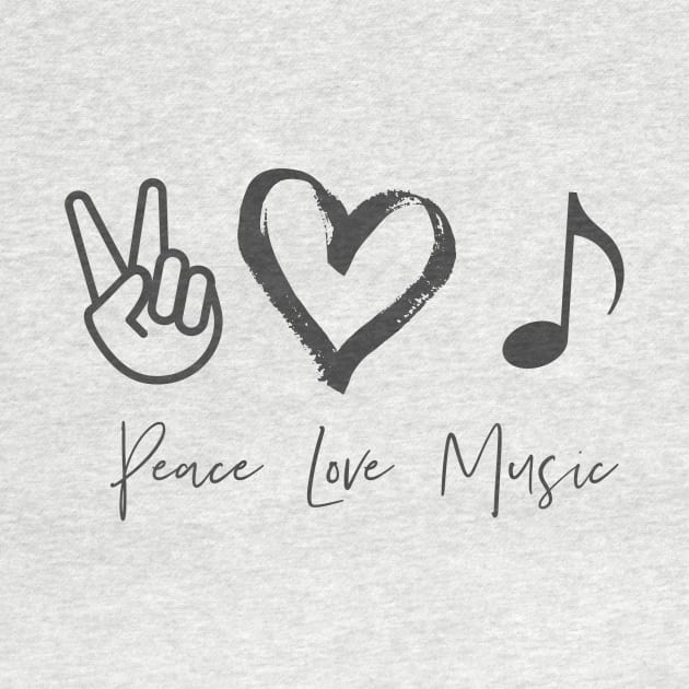 Peace Love Music by nyah14